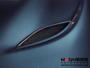 Dodge Charger Carbon Fiber Hood - Hellcat Style - Anderson Composites Dodge Charger Carbon Fiber Hood - Hellcat Style - Anderson Composites